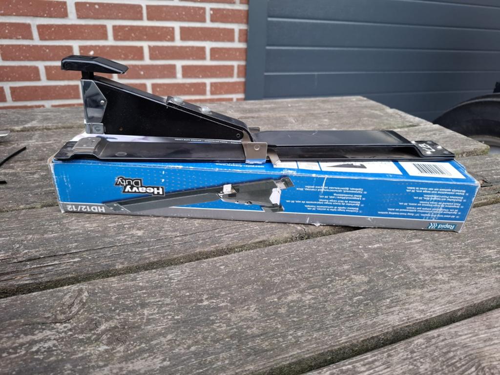 Rapid HD12/12 Heavy Duty Nietmachine - Nieuw in doos, Ophalen of Verzenden