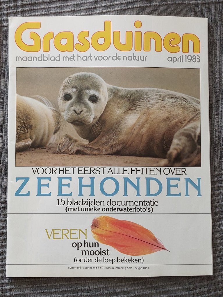 3 x tijdschrift Grasduinen 1983 VINTAGE, Boeken, Gelezen, Verzenden, Diverse auteurs, Natuur algemeen