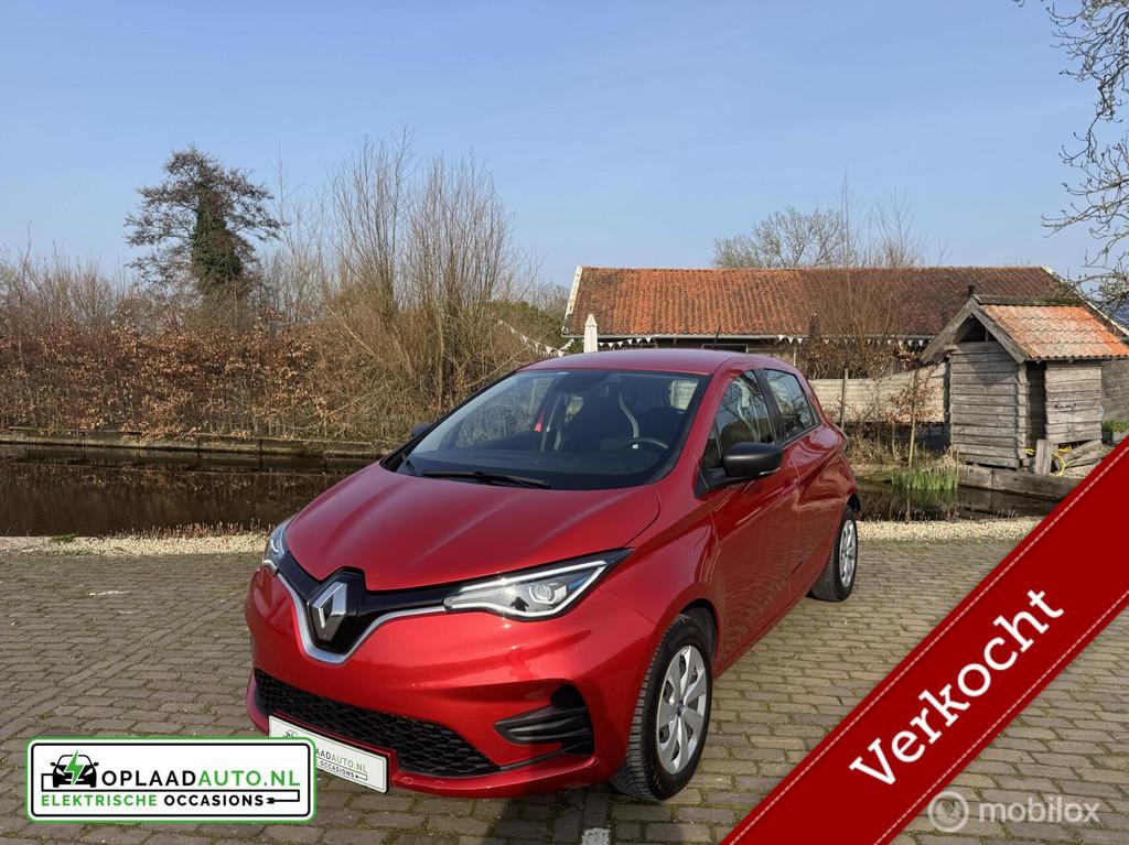 Renault Zoe R110 Life 52 kWh (Accu huur) | Soh 93%, Gebruikt, Met garantie (alle), LED verlichting, 385 km