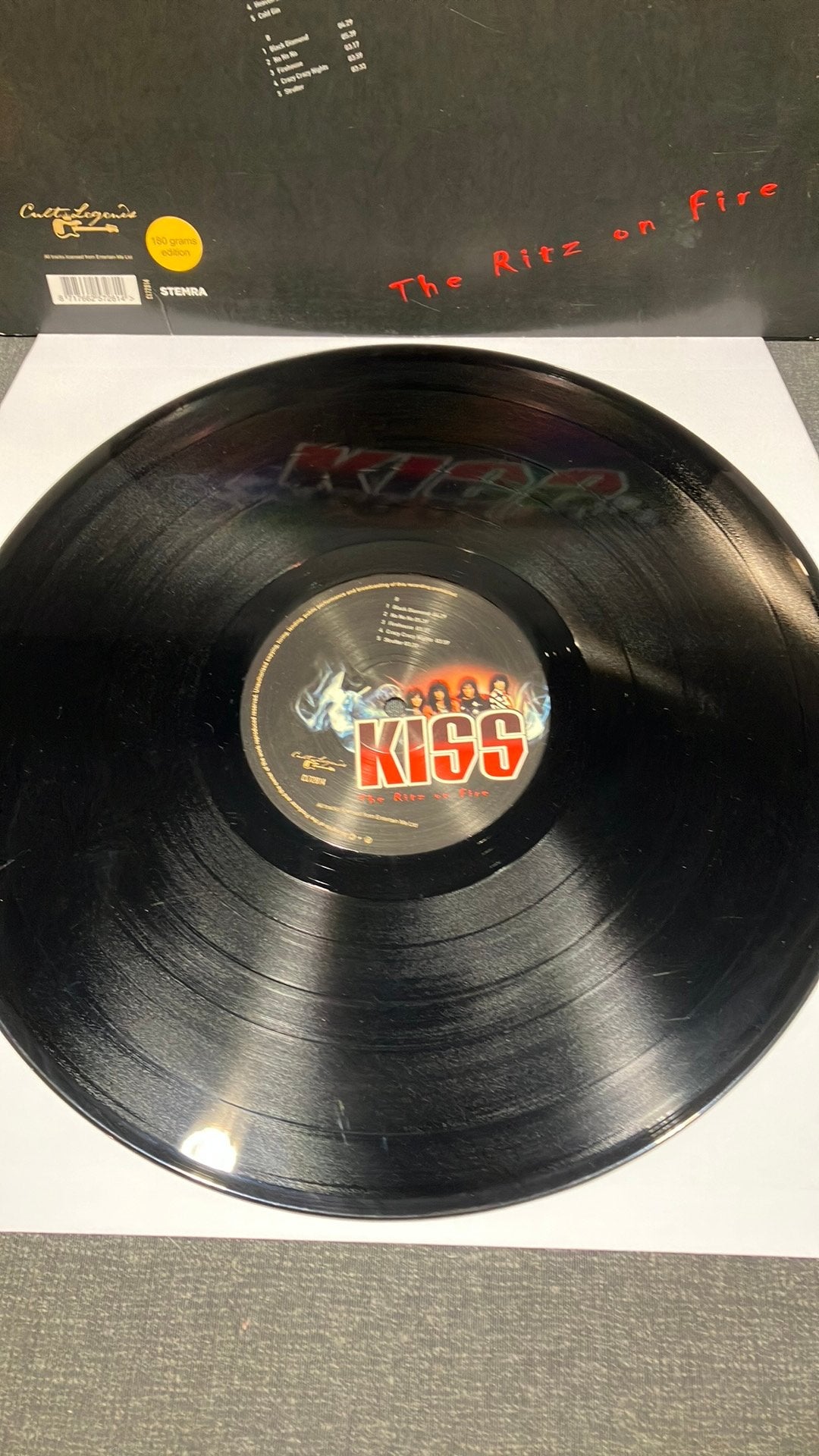 Kiss — The Ritz on Fire, Cd's en Dvd's, Vinyl | Hardrock en Metal, LP, Ophalen of Verzenden, Hardrock, 12 inch