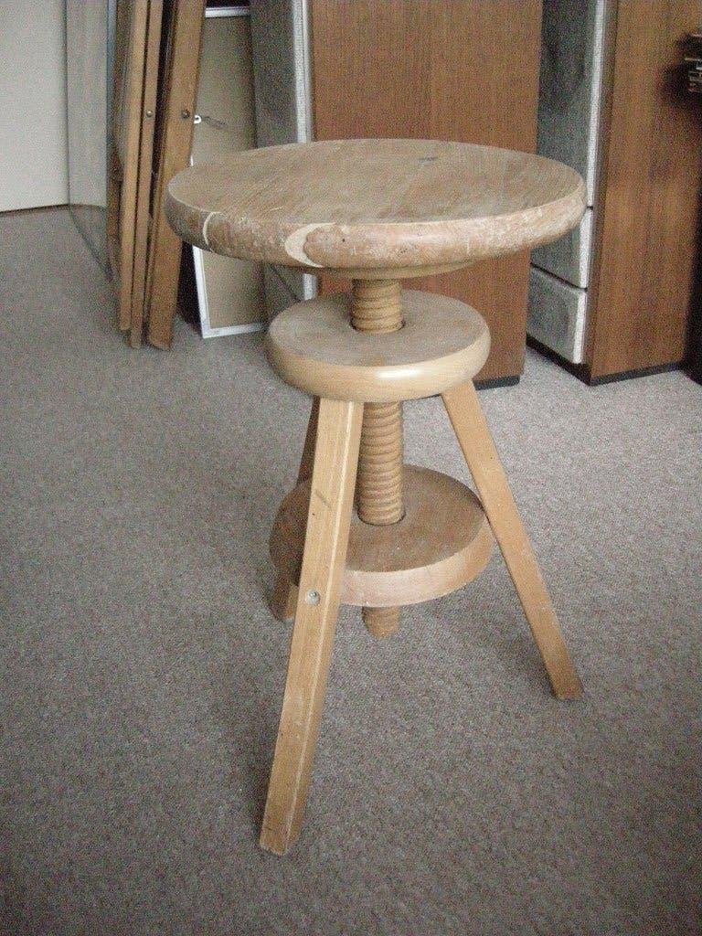 Pianokruk atelierkruk hout Rodo Ikea, Ophalen, Gebruikt, Hout