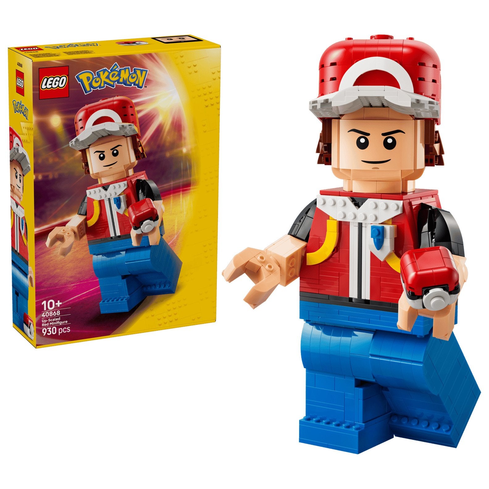 Lego Grote minifiguur van Red 40868, Kinderen en Baby's, Lego, Lego, Overige thema's, Lego