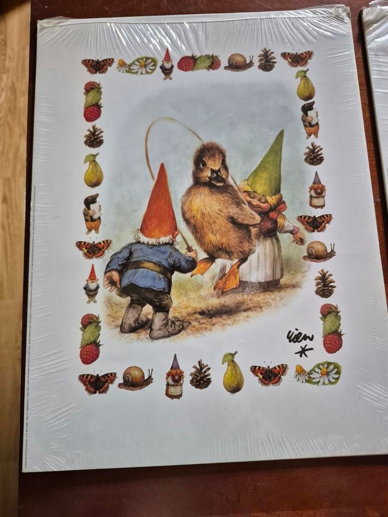 Rien Poortvliet tekeningen, Minder dan 50 cm, Nieuw, Ophalen of Verzenden, Minder dan 50 cm