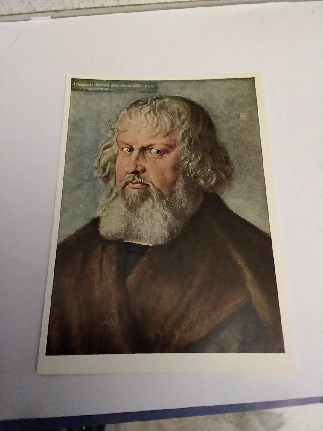 ALBRECHT DURER. / PORTRET  HIERONYMUS HOLZSCHULHER, Ophalen of Verzenden, Sterren en Beroemdheden