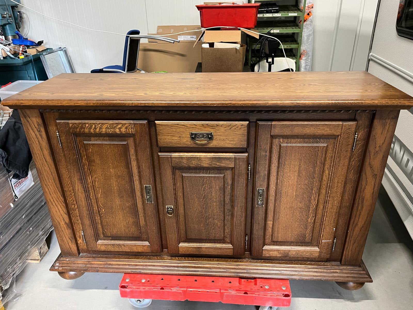 Eiken dressoir kast