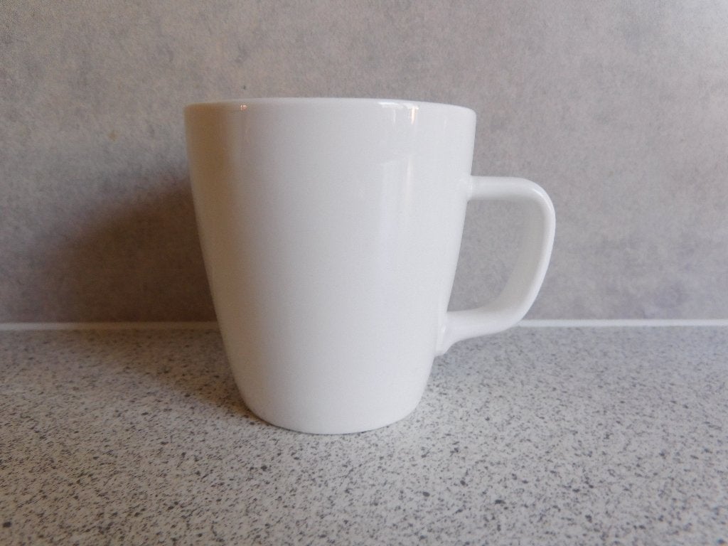 Senseo mok 160 ml Wit by Piet Stockmans voor Palmer, Overige merken, Keramiek, Zo goed als nieuw, Modern