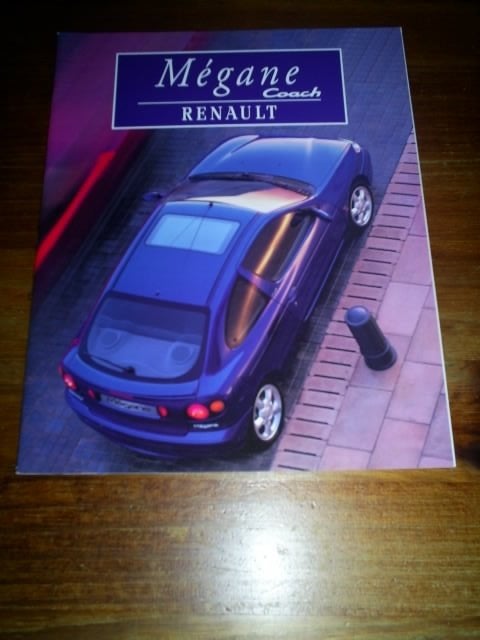 Renault Megane Coach o.a. F-1 Formule 1 [ 4 / 1997 ], Ophalen of Verzenden, Zo goed als nieuw, Renault