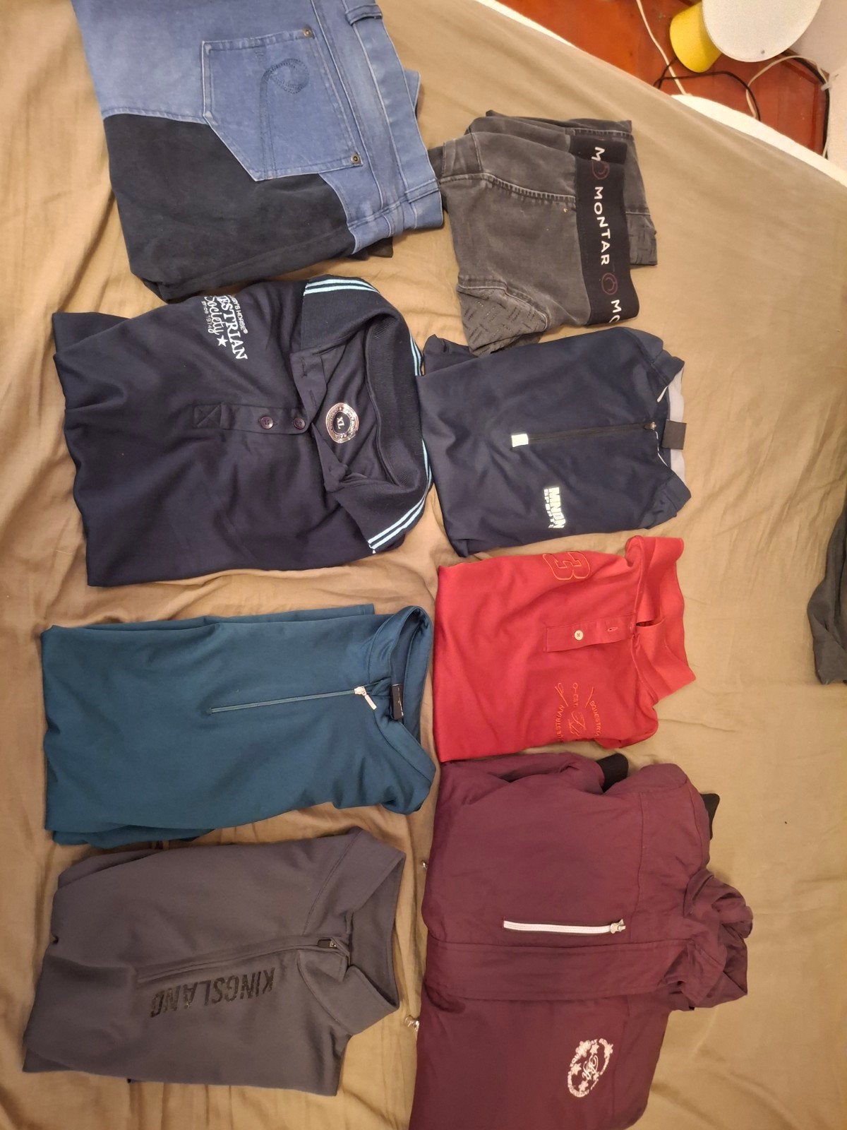 Rijkleding, mondoni,  kingsland, BR, maat L, Ophalen, Zo goed als nieuw, Dressuur, Onderkleding