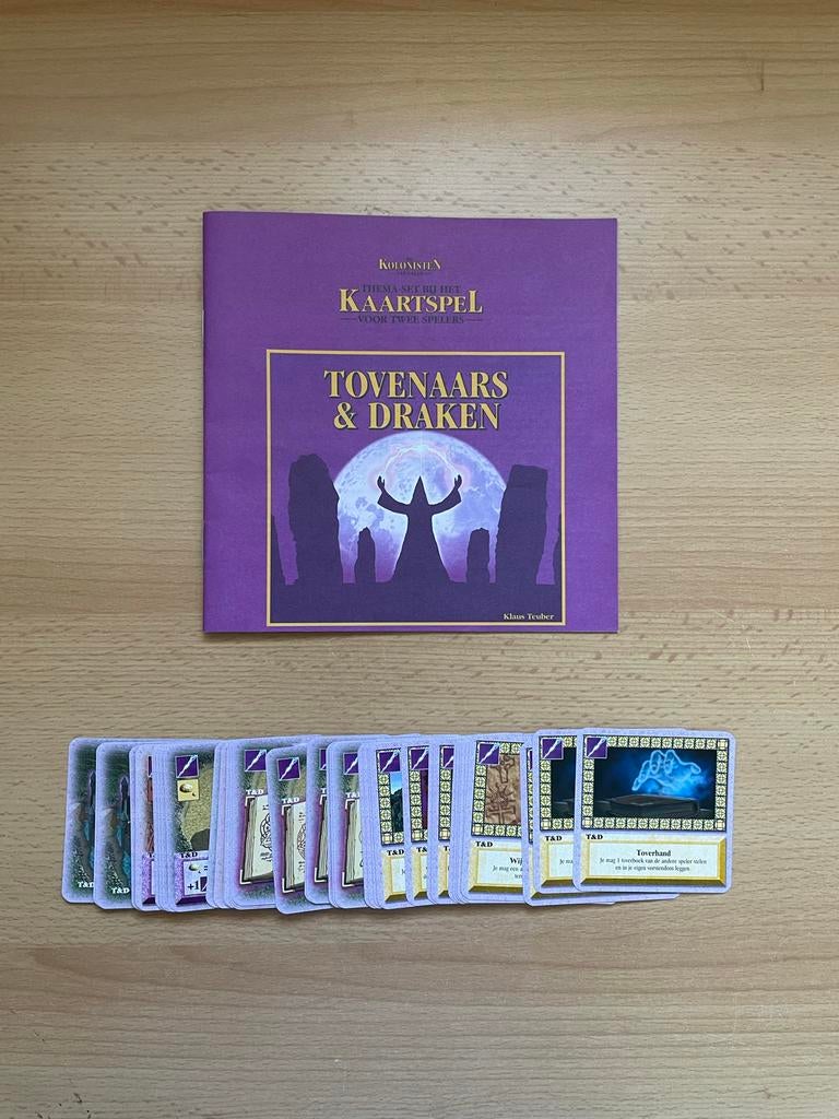 Kolonisten van Catan Kaartspel: Tovenaars & Draken, Hobby en Vrije tijd, Gezelschapsspellen | Kaartspellen, Een of twee spelers