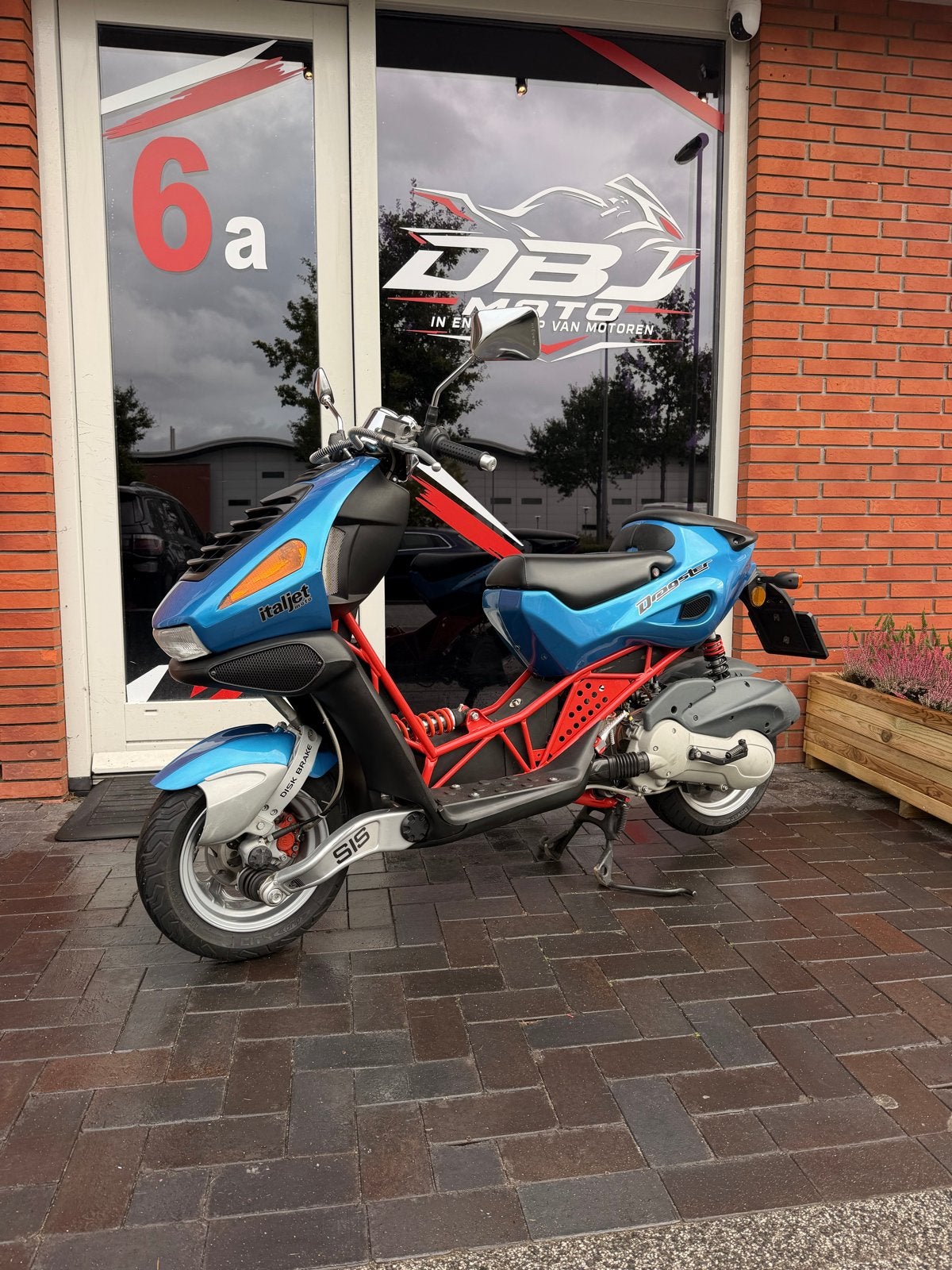 Italjet Dragster 180cc 2-takt – Full Malossi – Uniek !!, Occasion, 180 cc, Bedrijf, Minimaal motorrijbewijs A2