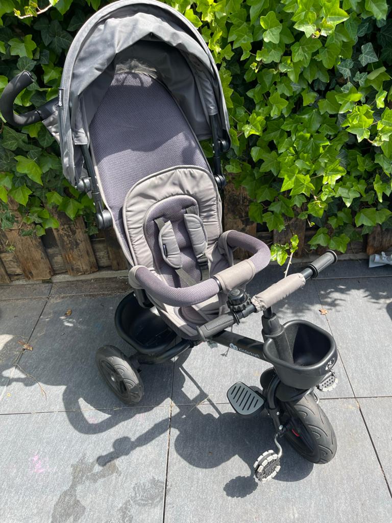 Kinderkraft AVEO 6-in-1 driewieler - amper gebruikt, Ophalen, Zo goed als nieuw, Duwstang
