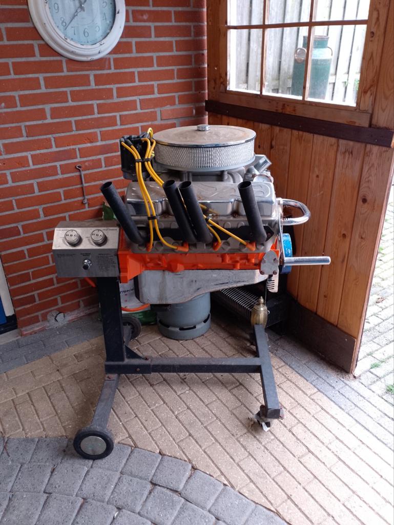 Unieke V8 Motor BBQ Grill - Custom Made, Ophalen, Gebruikt, Custom Made