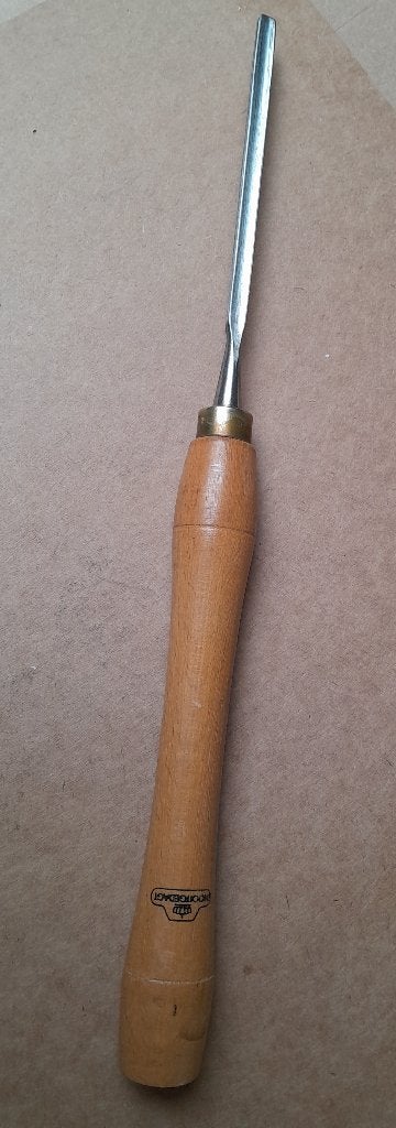 ~ Nooitgedagt Houtdraaibeitel Guts, Doe-het-zelf en Verbouw, Gereedschap | Handgereedschap, Ophalen of Verzenden, Gebruikt