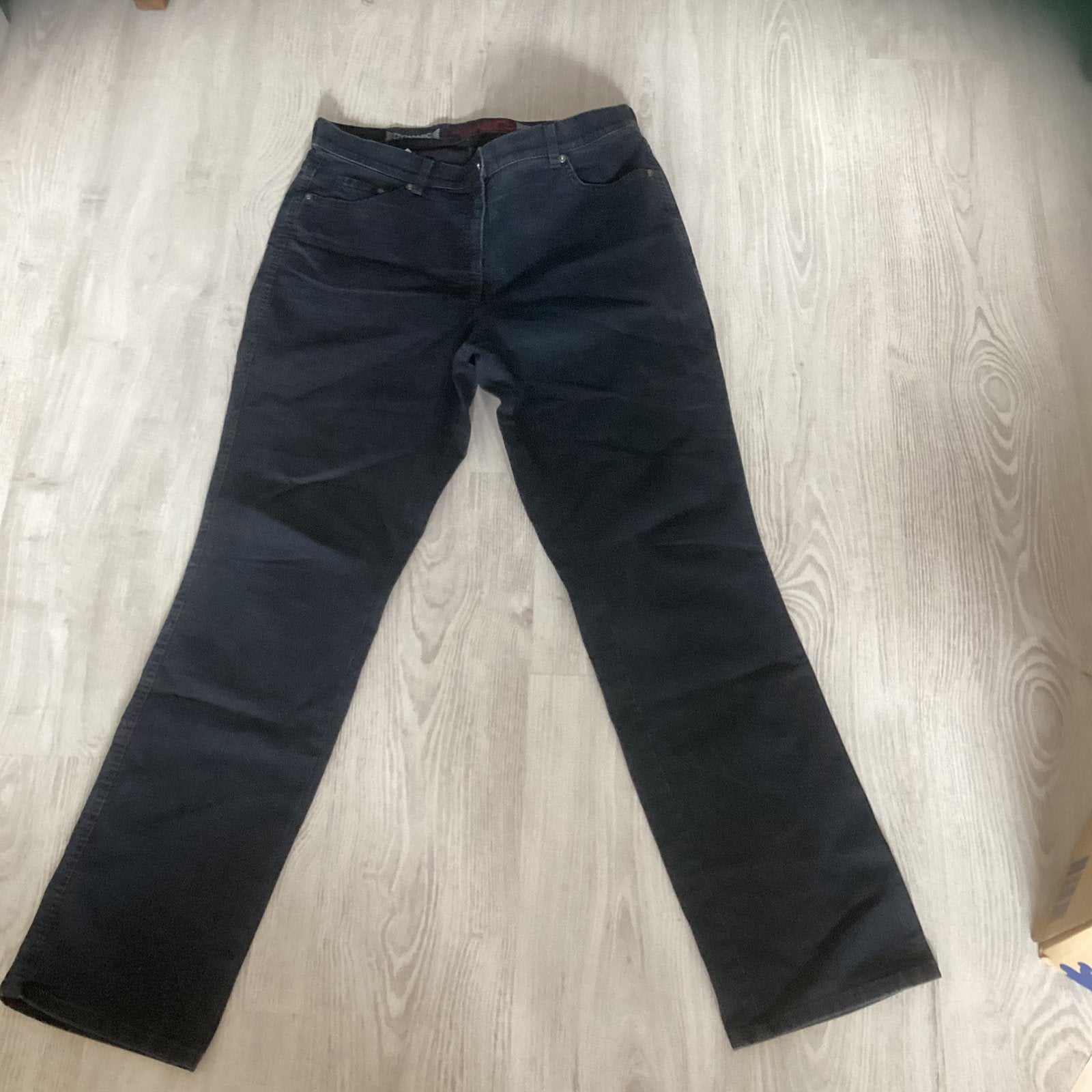 Brax, Raphaela Dynamic jeans, mt44R, high waist, katoen elas, Ophalen of Verzenden, Zo goed als nieuw, Blauw, W30 - W32 (confectie 38/40)