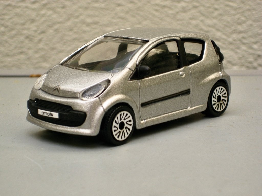 Citroen C1 2008 of C1 2011 Burago 1:43, Hobby en Vrije tijd, Modelauto's | 1:43, Ophalen of Verzenden, Nieuw, Auto, Overige merken