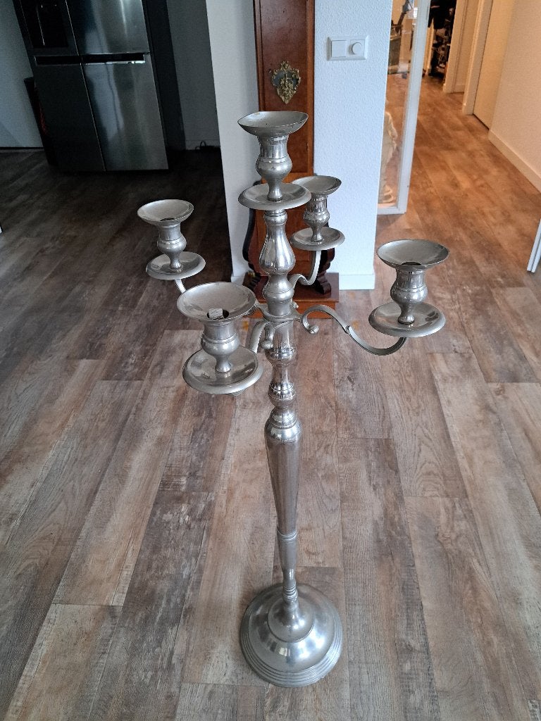 kaarsenstandaard, Huis en Inrichting, Woonaccessoires | Kandelaars en Kaarsen, Ophalen, Gebruikt, 120 cm