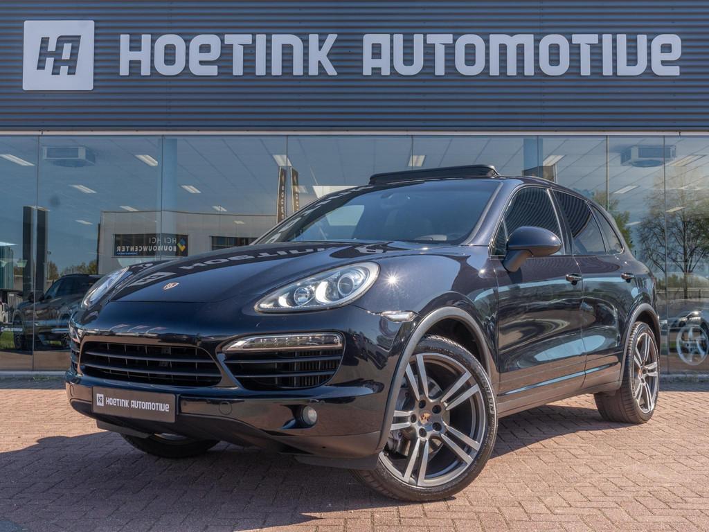 Porsche Cayenne 3.0 D | Pano | Afn trekhaak | PDLS koplampen, Auto's, Porsche, Automaat, Gebruikt, 255 €/maand, Leder en Stof