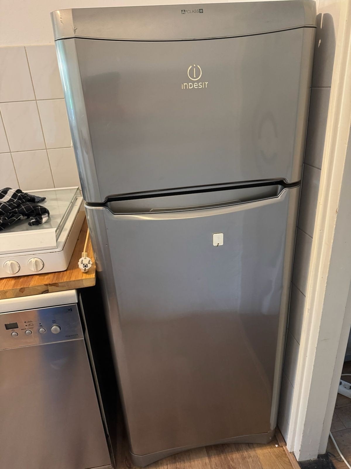Koelkast met Vriesvak - 17 OKT OPHALEN, Ophalen, 150 tot 200 liter, Gebruikt, Energieklasse A of zuiniger