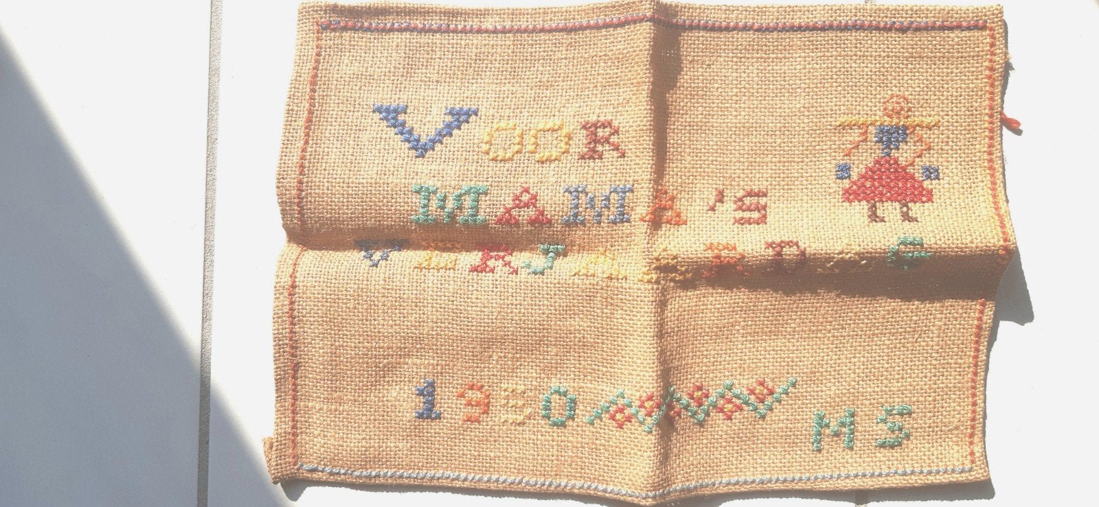 oud lagere school handwerk borduurwerk broddelwerk breiwerk, Ophalen of Verzenden