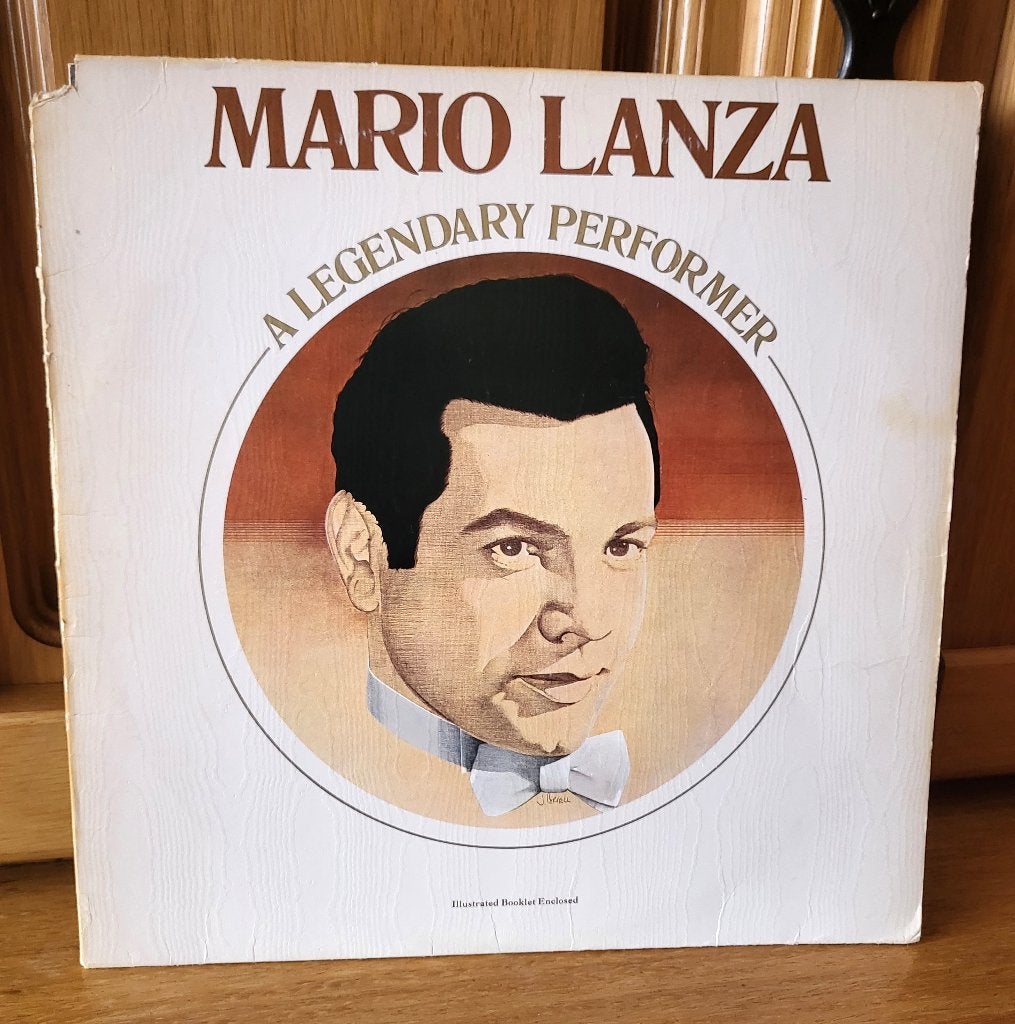 Mario Lanza – A Legendary Performer - 1976, LP, Opera of Operette, Ophalen of Verzenden, Zo goed als nieuw