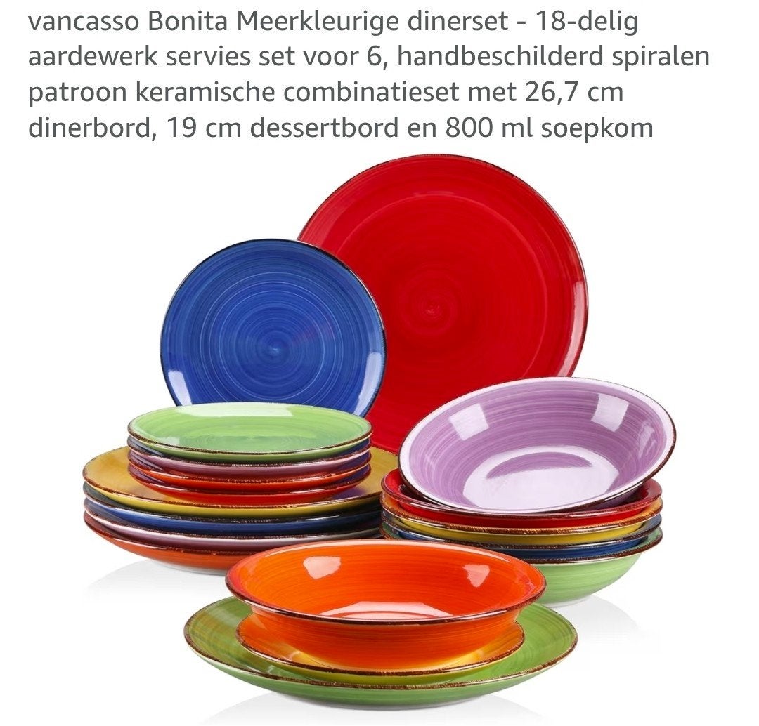 Serviesset Rimini - 18-delig - 6 persoons - Nieuw, Ophalen of Verzenden