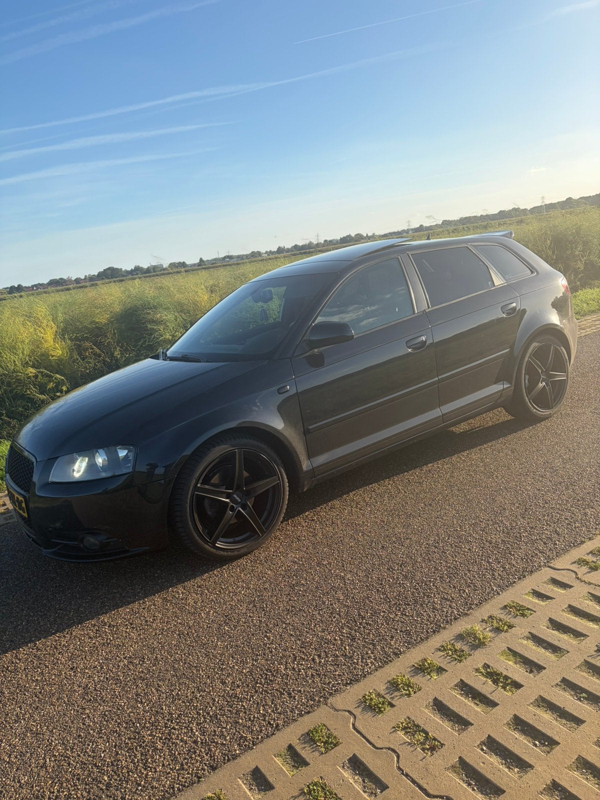 Audi A3 1.8 Tfsi Sportback 118KW DSG 2007 Zwart, Auto's, Zwart, Zwart, Origineel Nederlands, 75 €/maand