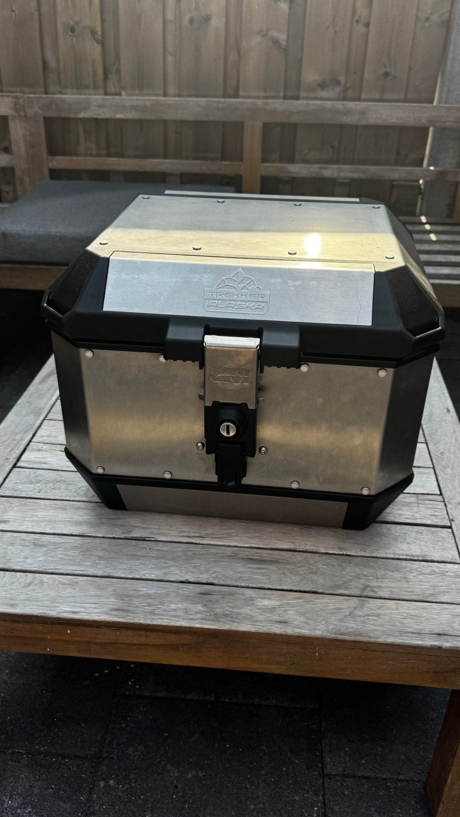 Givi Trekker Outback & Alaska koffer set, Ophalen, Gebruikt