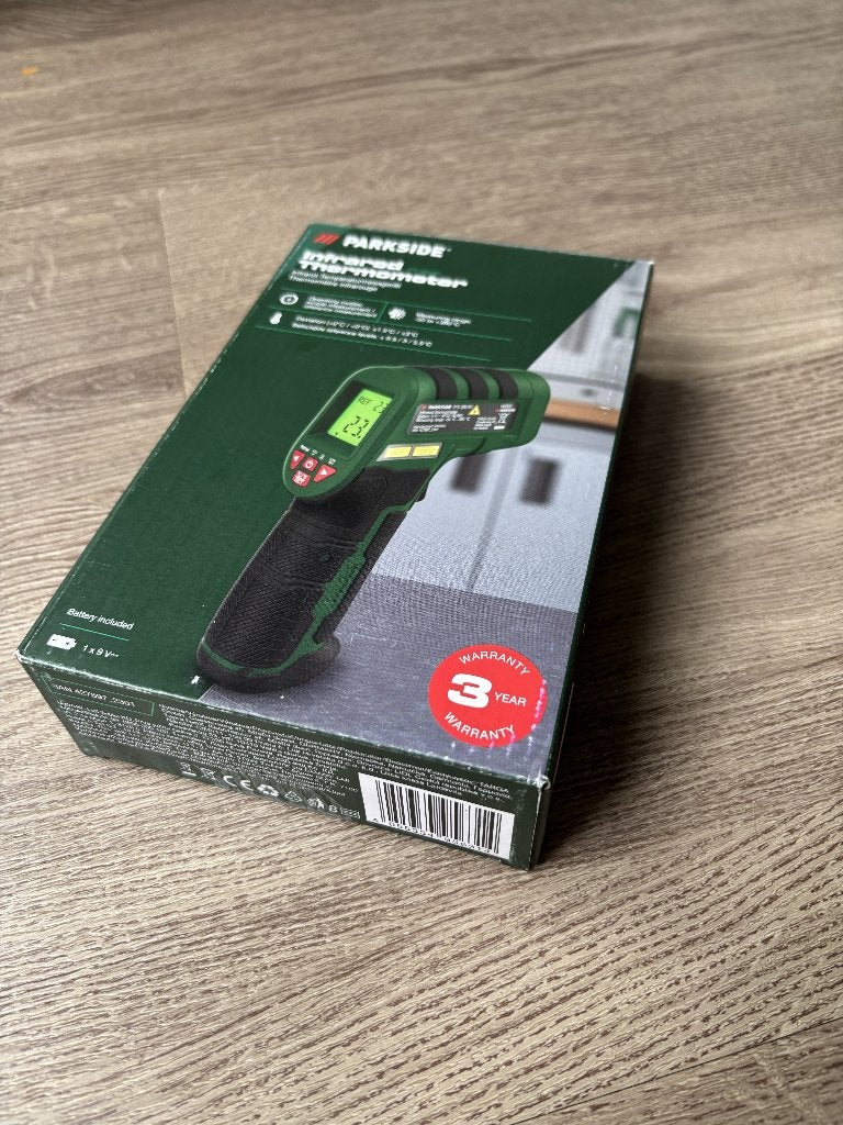 PARKSIDE infrarood thermometer, Doe-het-zelf en Verbouw, Ophalen of Verzenden, Nieuw, Temperatuur