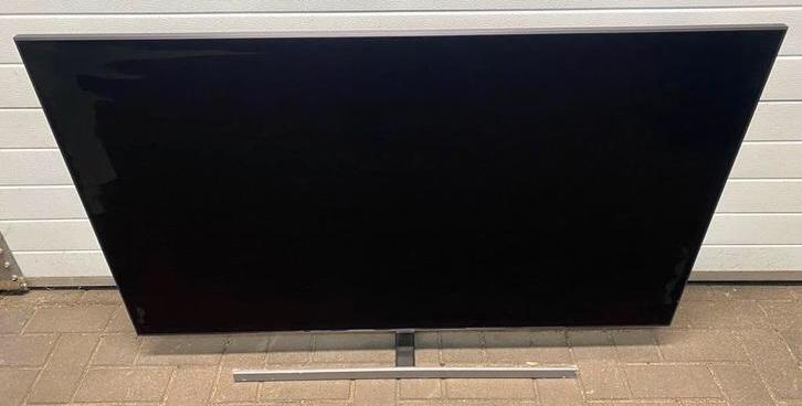 Samsung 55 inch lcd qe55q80ral BEELDSCERM DEFECT, QLED, 50 Hz, Ophalen of Verzenden, Samsung
