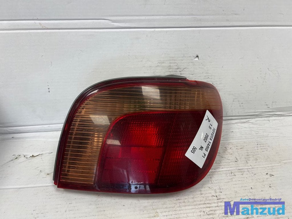 TOYOTA YARIS P1 rechts achterlicht 1999-2004, Auto-onderdelen, Info@toyota.co.jp, Gebruikt, Toyota Motor Corporation, Toyota
