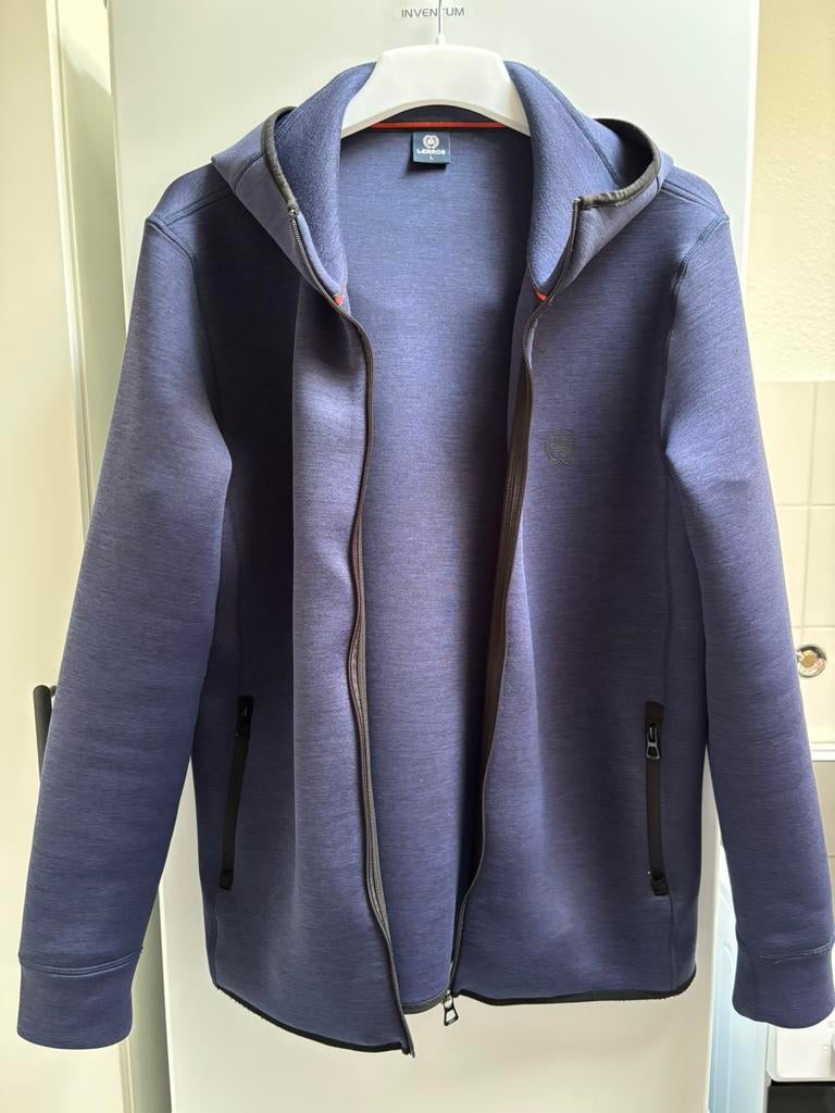 Mooie donker blauwe Lerros vest / jas Maat L, Ophalen of Verzenden, Zo goed als nieuw, Blauw