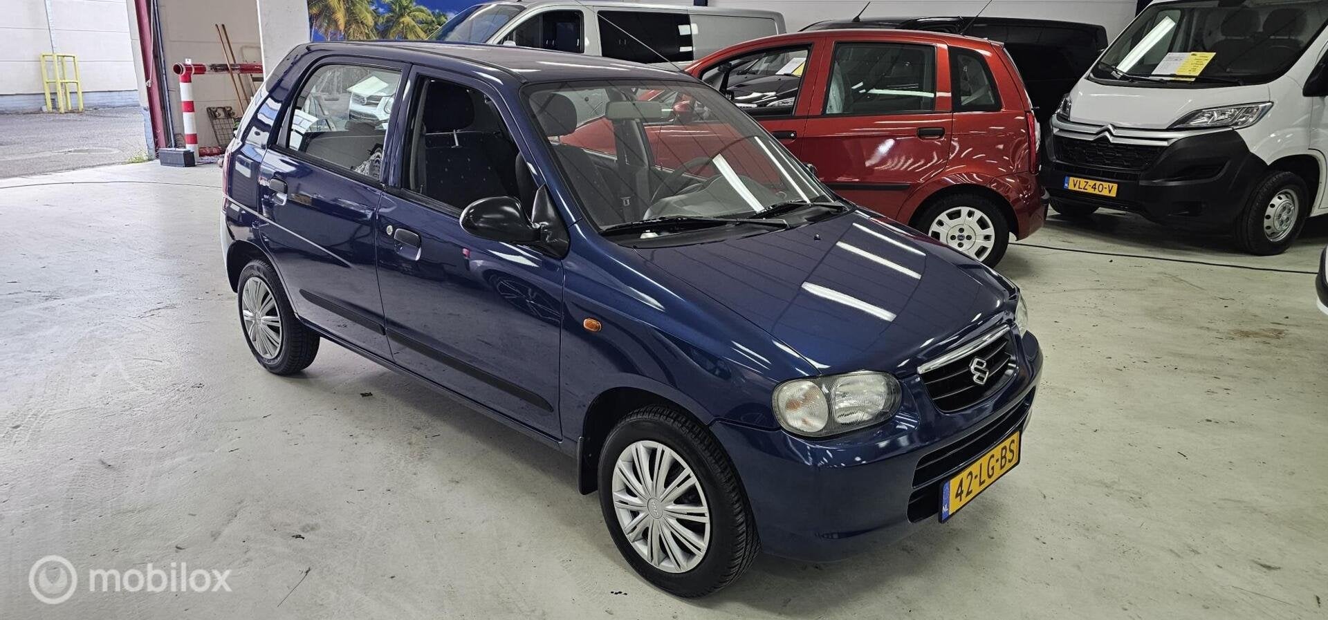 Suzuki Alto 1.1 GLS 2002 met 129.000 KM ! 5-Deurs, Auto's, Voorwielaandrijving, 750 kg, 4 cilinders, Blauw