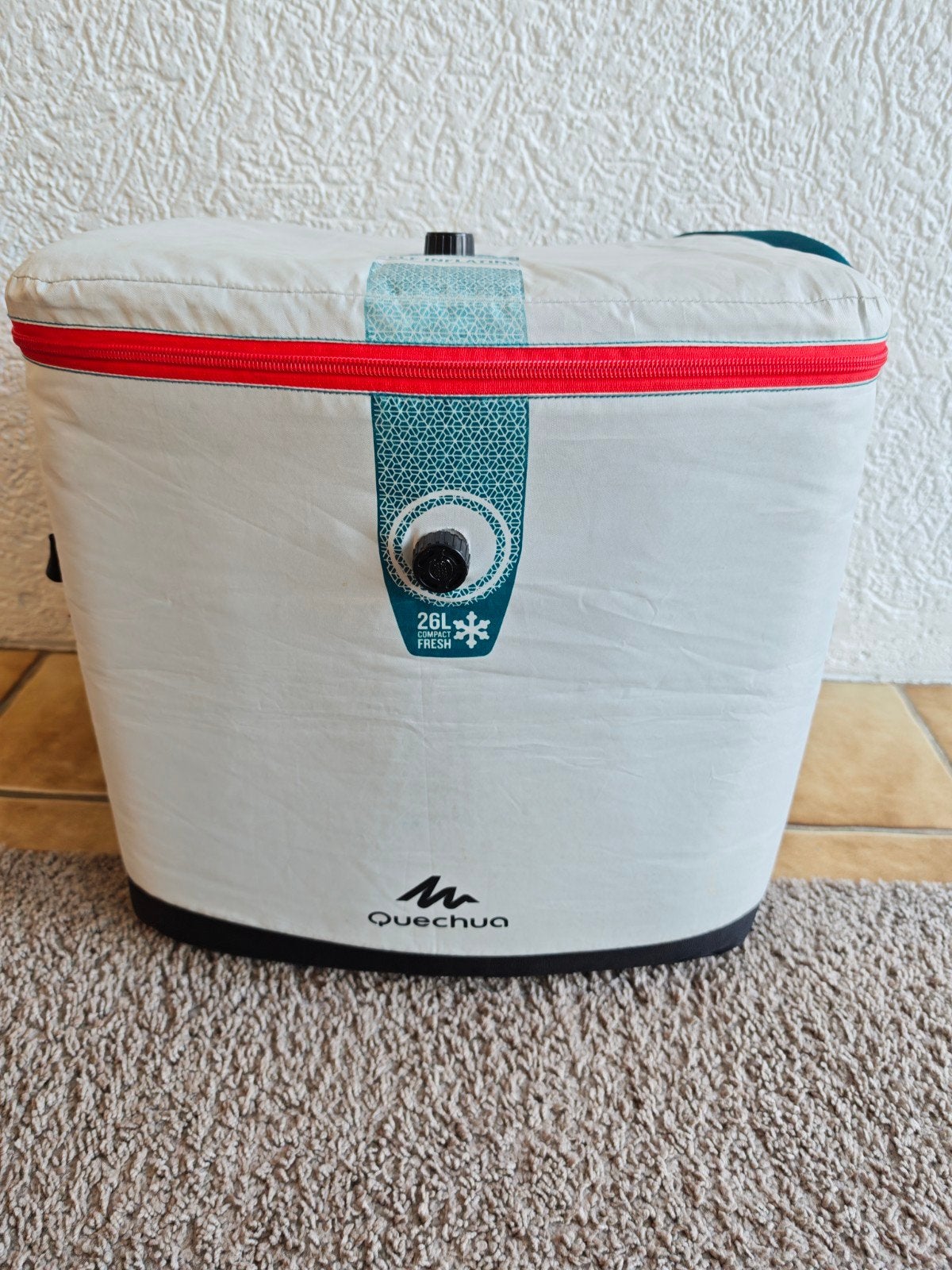 Quechua Opvouwbare Koeltas 26L - Ideaal voor Picknicks, Ophalen, Gebruikt, Koeltas, Koelelement