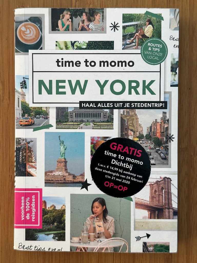 New York, time to momo, Overige merken, Verzenden, Time to Momo, Zo goed als nieuw