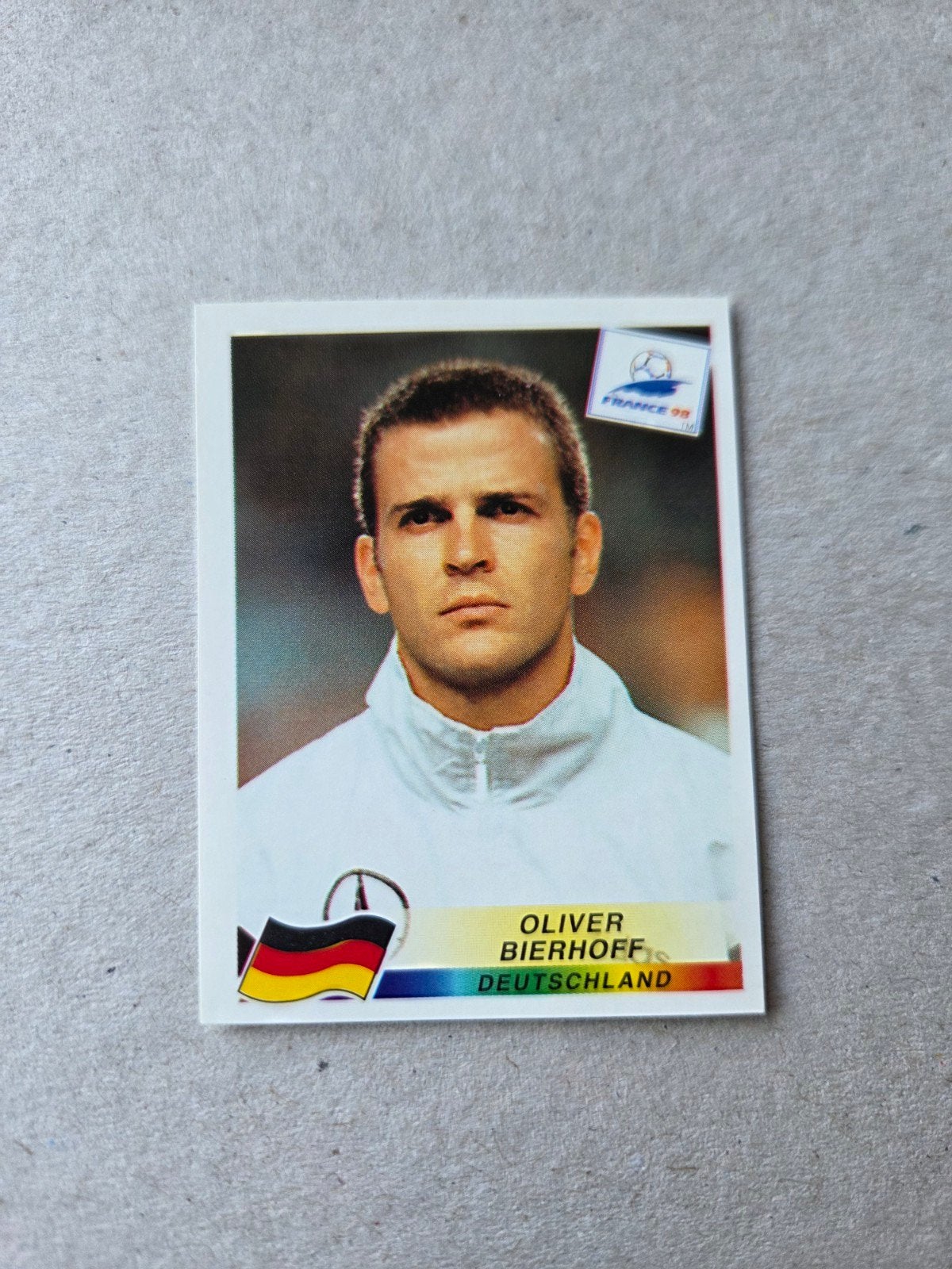 Panini WK 98, Verzamelen, Ophalen of Verzenden, Zo goed als nieuw, Buitenlandse clubs, Poster, Plaatje of Sticker