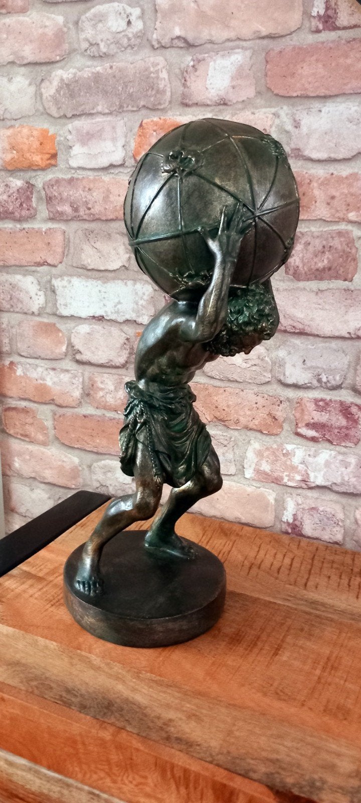 Grote 42cm Atlas Man Beeld❤️NIEUW❤️, Ophalen of Verzenden, Nieuw, Mens