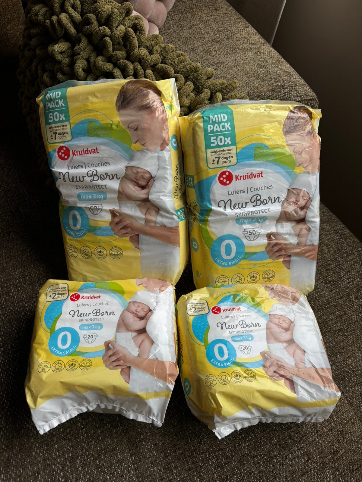 Gratis newborn luiers, Ophalen, Zo goed als nieuw, Overige typen