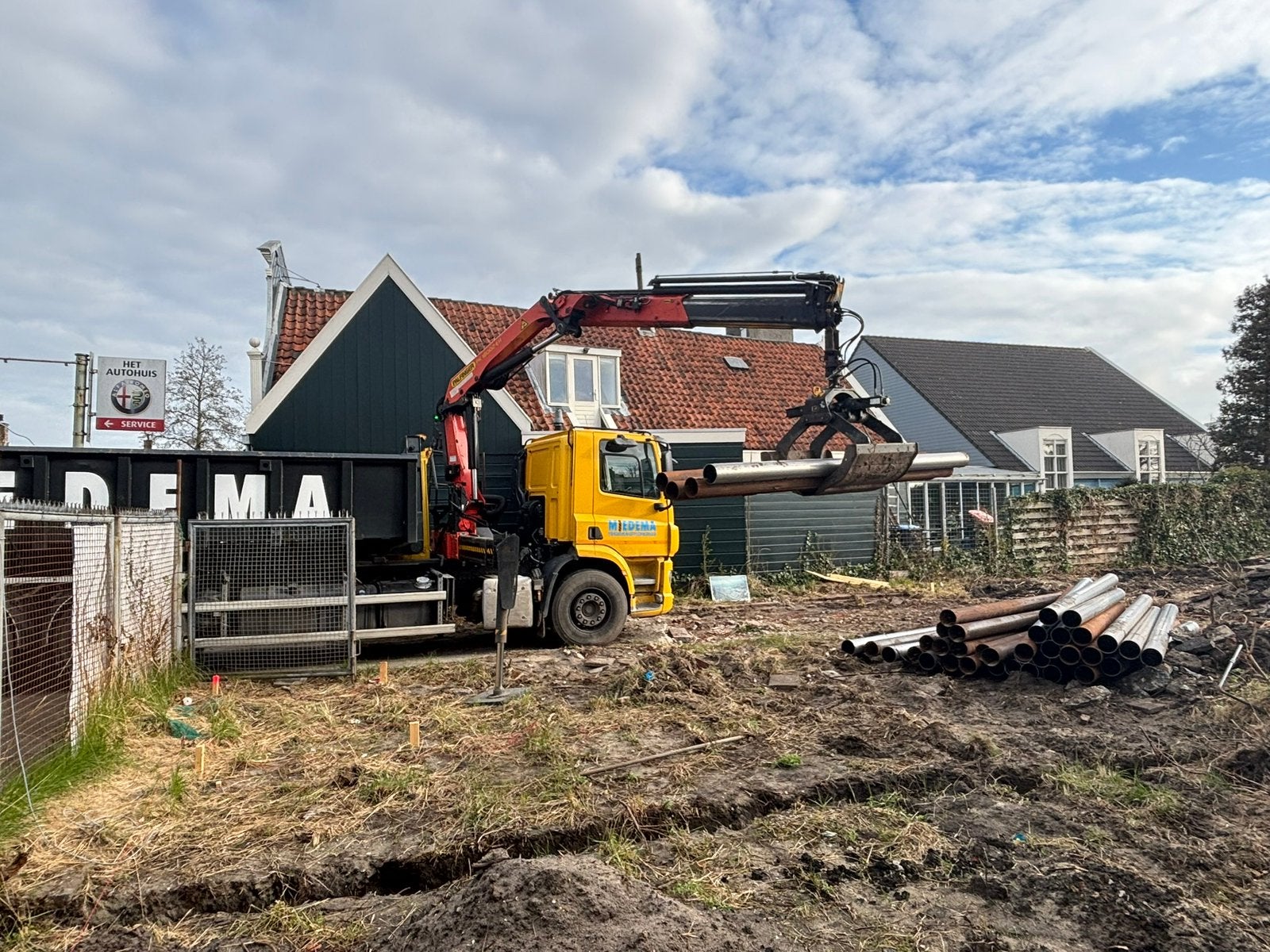 Betonvloer ,Beton fundering , vlinderen , vlechtwerk ,, Garantie, Verbouw of Aanbouw