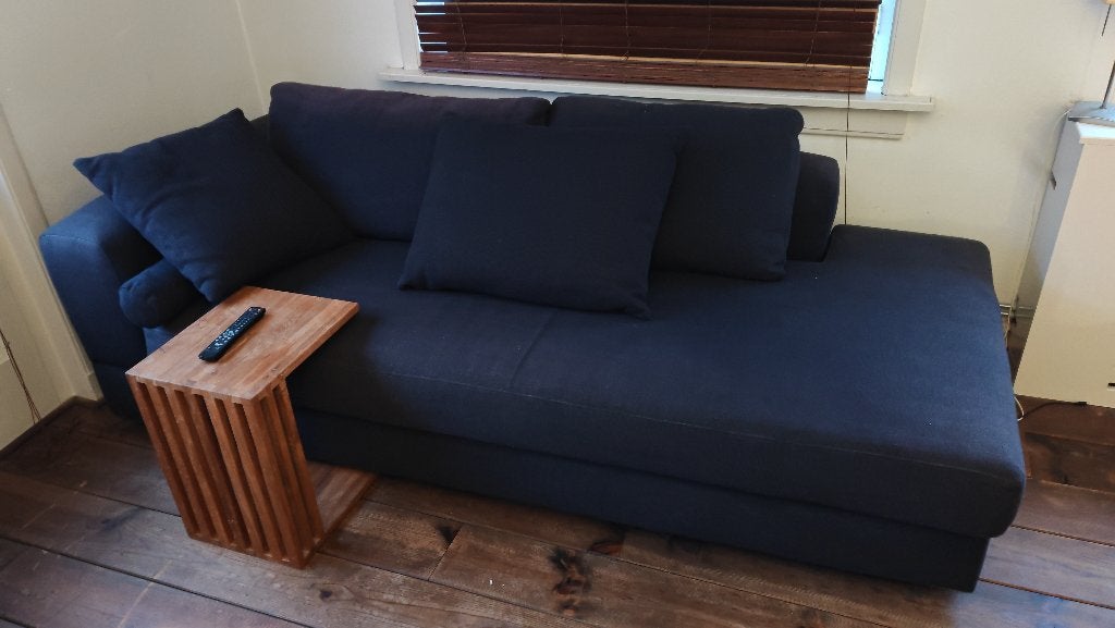 Sofa + C-shaped side table, Ophalen, Overige materialen, Gebruikt, Overige maten