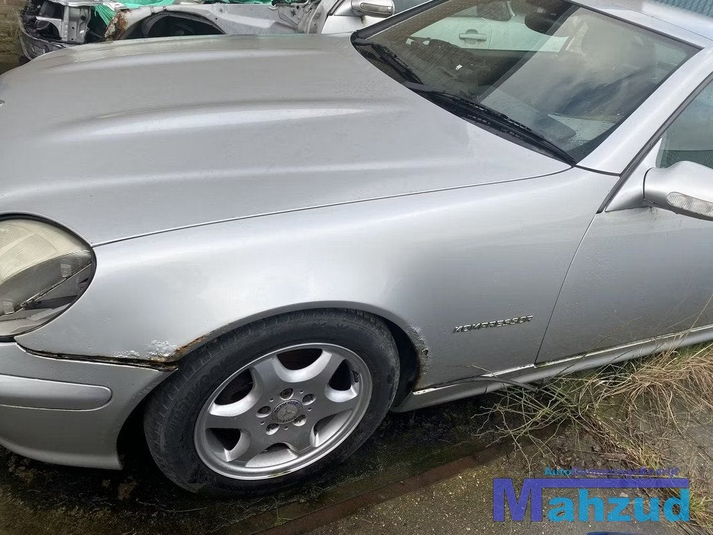 MERCEDES SLK R170 Zilver grijs 744 Links voor scherm zijsche, Auto-onderdelen, Gebruikt, Mercedes-Benz AG, Mercedes-Benz, Voor