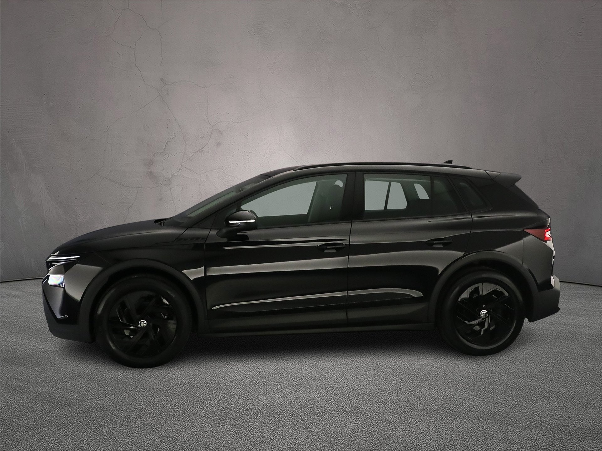 Skoda Elroq, 1849 kg, Achterwielaandrijving, Euro 6, Zwart