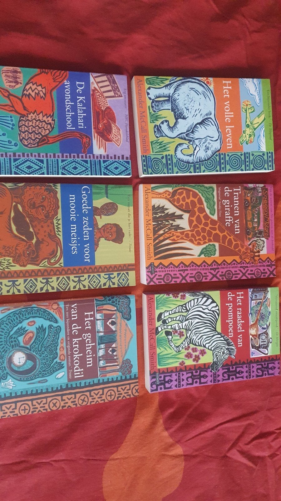 6 boeken van Alexander McCall Smith, Boeken, Ophalen of Verzenden, Gelezen, Alexander McCall Smith