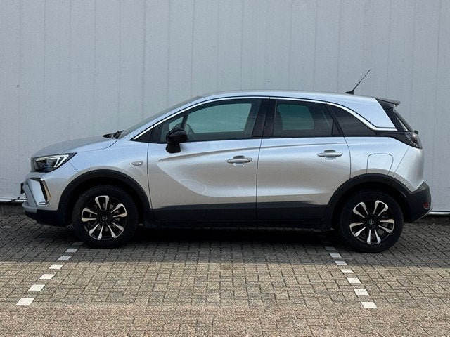 Opel Crossland 1.2 Turbo Elegance met Navi/Camera, AGR, LED,, Auto's, 840 kg, Gebruikt, 1199 cc, Leder en Stof