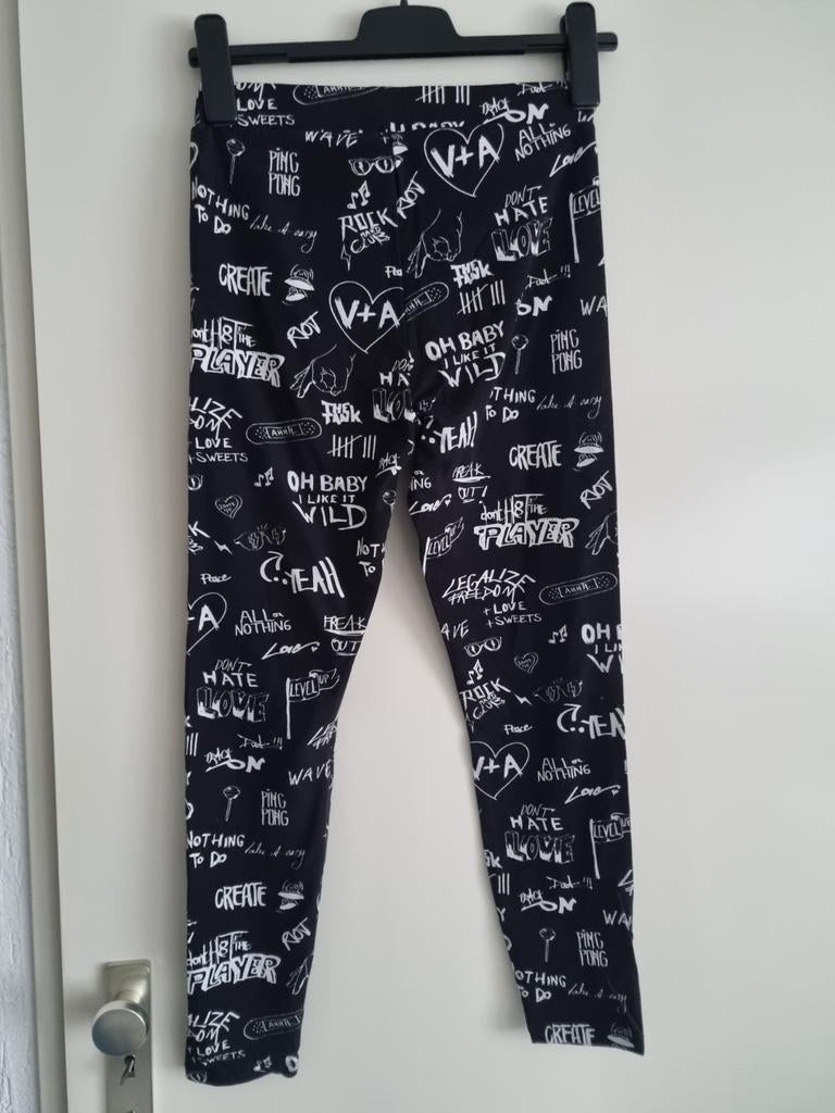 Nieuwe legging, Maat 36/38 (S), Zwart, Nieuw, Legging
