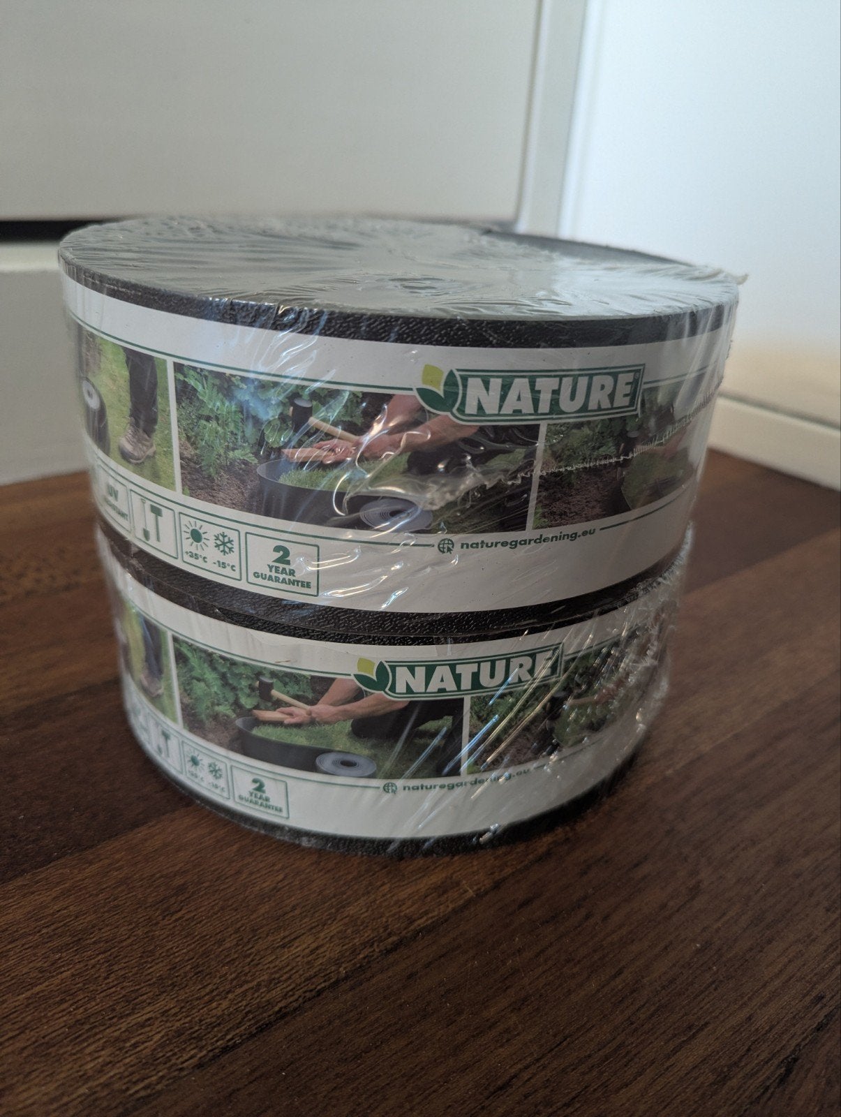 Borderrand nature 20 meter en 20 grondpennen, Tuin en Terras, Zand, Ophalen, Nieuw, Overige typen