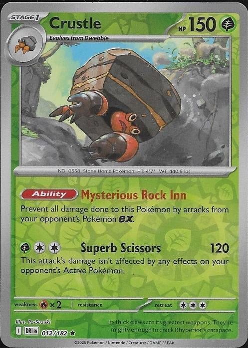 Destined Rivals,  Crustle [reverse] 12/182, Verzenden, Nieuw, Losse kaart