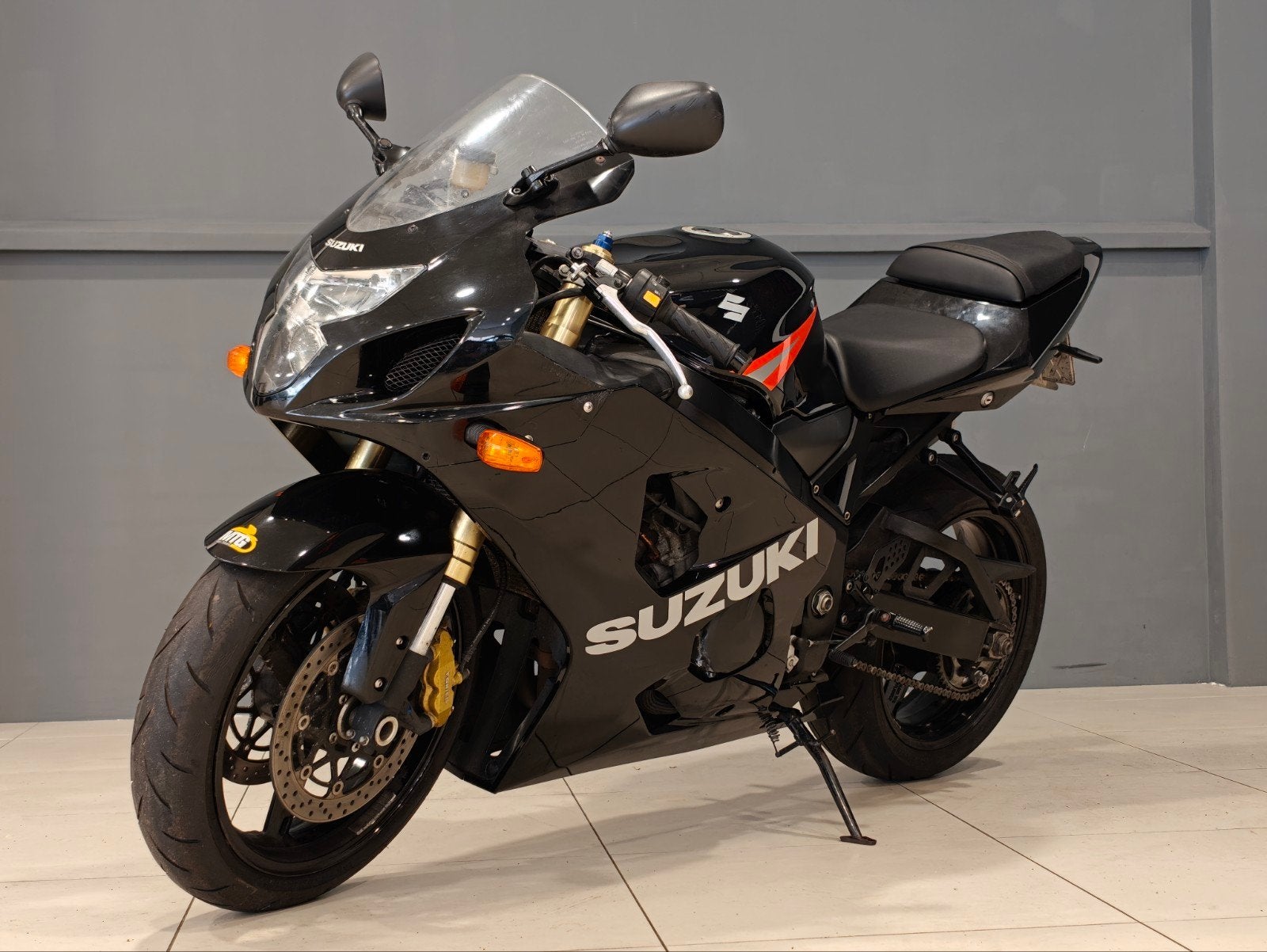 Suzuki GSX-R 600 K4 - 32dkm bos gp-1 uitlaat, Sportuitlaat, 4 cilinders, Motorrijbewijs A, Gebruikt