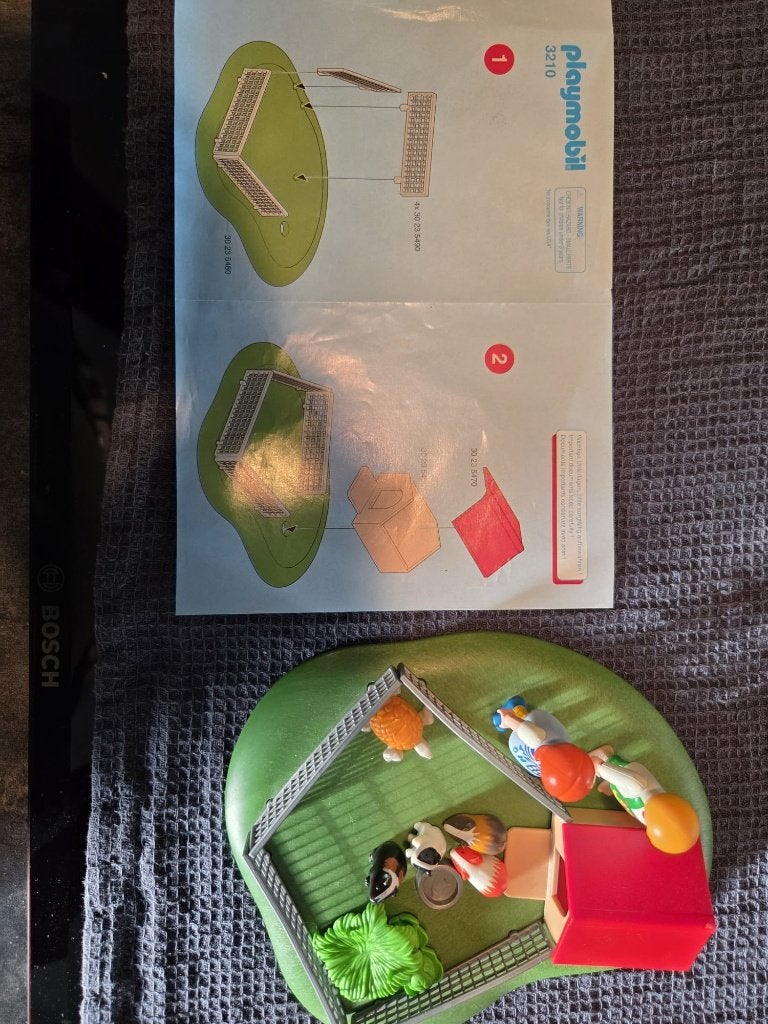 Playmobil Kinderen met cavia's en schildpad – set 3210, Complete set, Overige typen, Ophalen of Verzenden, Zo goed als nieuw