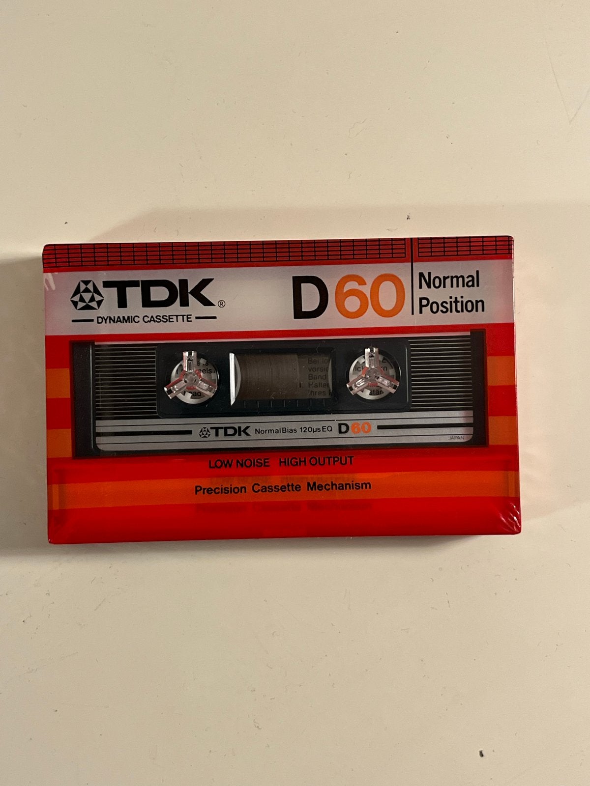 TDK D60 Dynamic Cassette - Normal Position, Overige genres, 1 bandje, Ophalen of Verzenden, Nieuw in verpakking