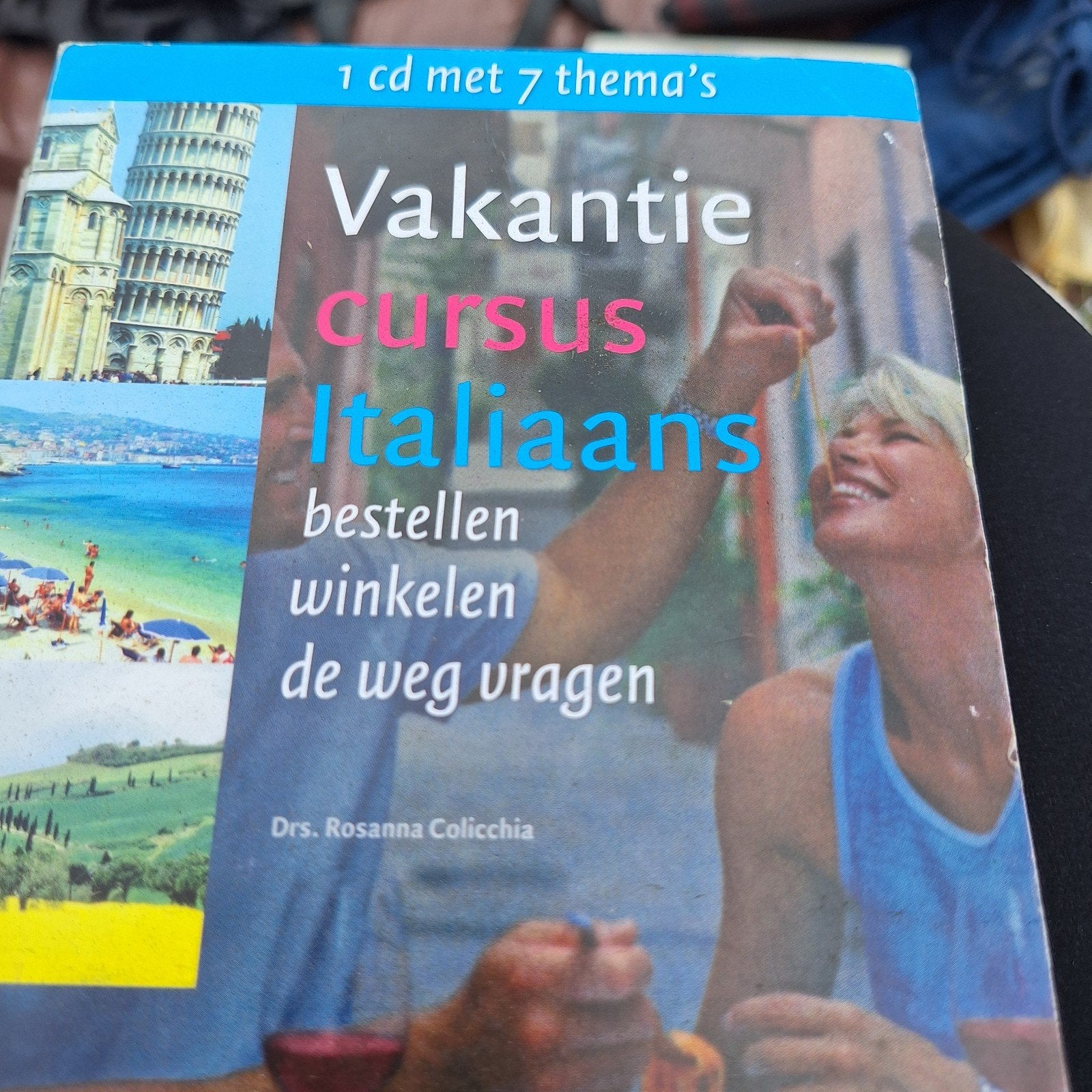 Vakantiecursus Spaans en Italiaans met CD, Ophalen of Verzenden, Zo goed als nieuw, Drs. Rosanna Colicchia, Non-fictie